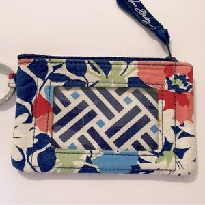VERA BRADLEY ID WALLET CHANGE PURSE